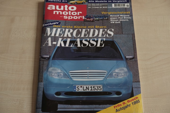 Deckblatt Auto Motor und Sport (01/1995)